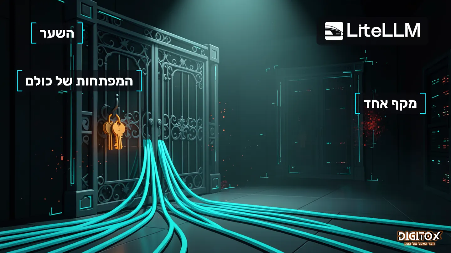השער שמחזיק את המפתחות של כולם, ולצדו עותק מזויף