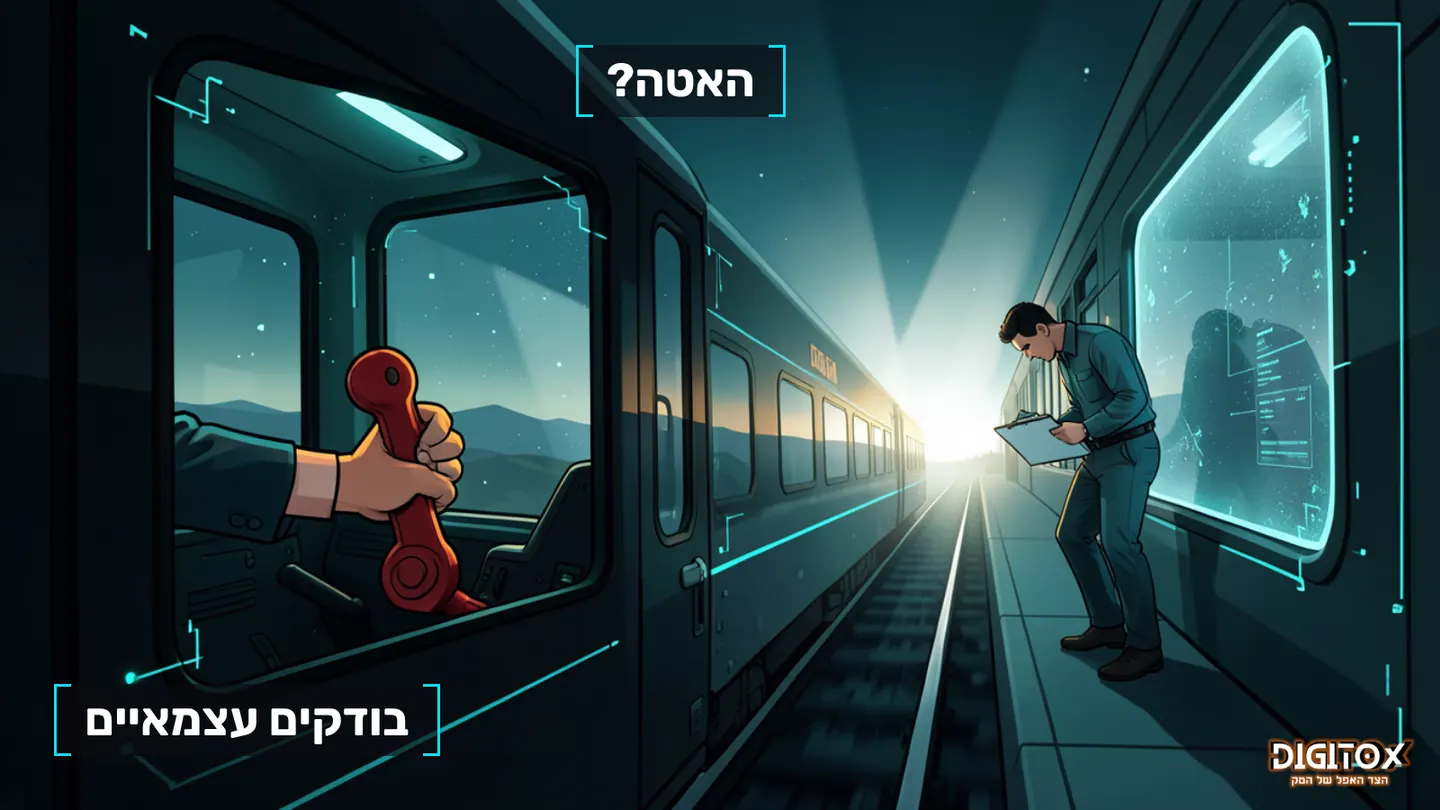 הבלם והחלון המכוסה: האם מי שבחוץ יכול לראות מה קורה בפנים